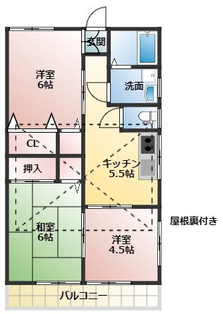 東京都西東京市住吉町５ ひばりヶ丘駅 3K アパート 賃貸物件詳細