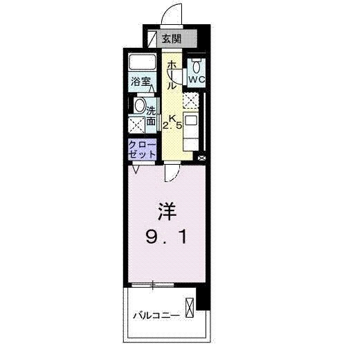 Ｄ　Ｆｏｒｕｍ古正寺 3階 1K 賃貸物件詳細