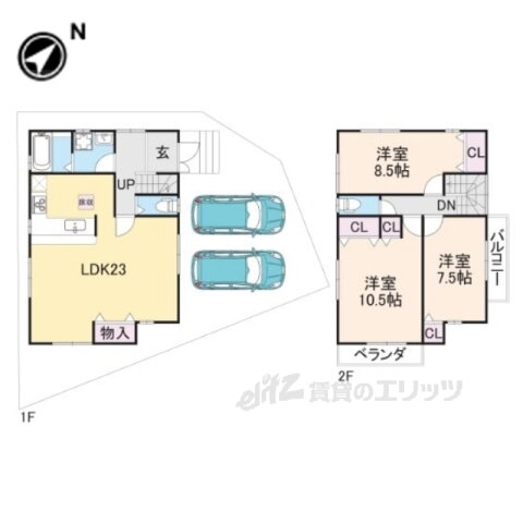 京都府京田辺市薪堀切谷 大住駅 3LDK 一戸建て 賃貸物件詳細