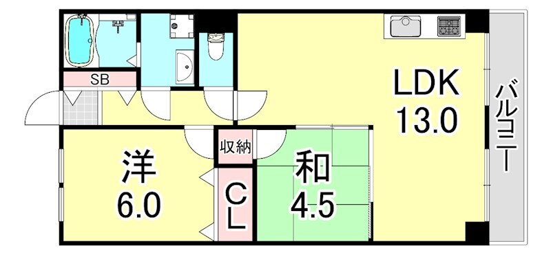 兵庫県神戸市兵庫区御崎町２ 御崎公園駅 2LDK マンション 賃貸物件詳細