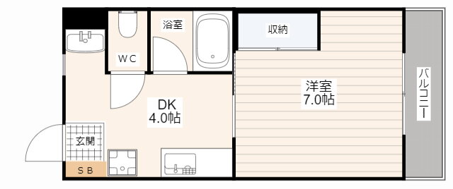 広島県安芸郡海田町国信１ 安芸中野駅 1DK マンション 賃貸物件詳細