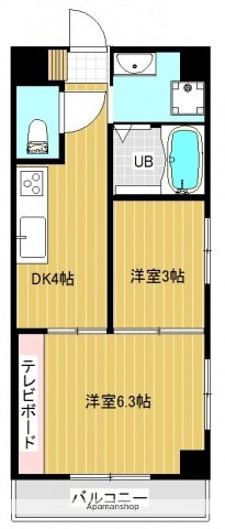 広島県広島市中区舟入町 舟入町駅 1LDK マンション 賃貸物件詳細