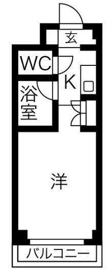 大阪府東大阪市稲田本町１ 徳庵駅 1K マンション 賃貸物件詳細