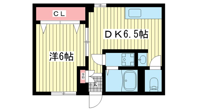 兵庫県神戸市中央区上筒井通７ 春日野道駅 1DK マンション 賃貸物件詳細