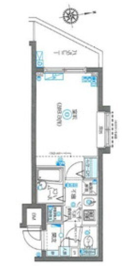 東京都新宿区西新宿４ 西新宿五丁目駅 1K マンション 賃貸物件詳細