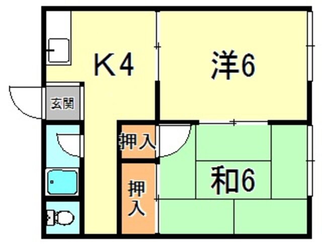 兵庫県神戸市垂水区潮見が丘１ 垂水駅 2K アパート 賃貸物件詳細