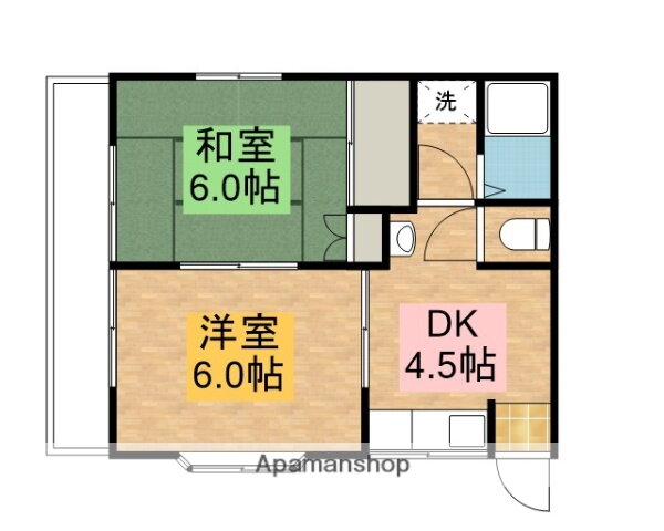 神奈川県川崎市麻生区高石１ 百合ヶ丘駅 2K アパート 賃貸物件詳細