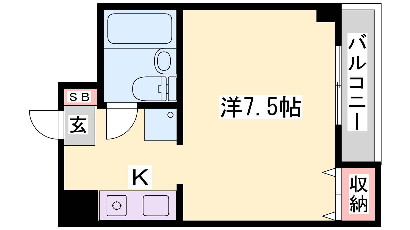 兵庫県姫路市龍野町１ 山陽姫路駅 1K マンション 賃貸物件詳細