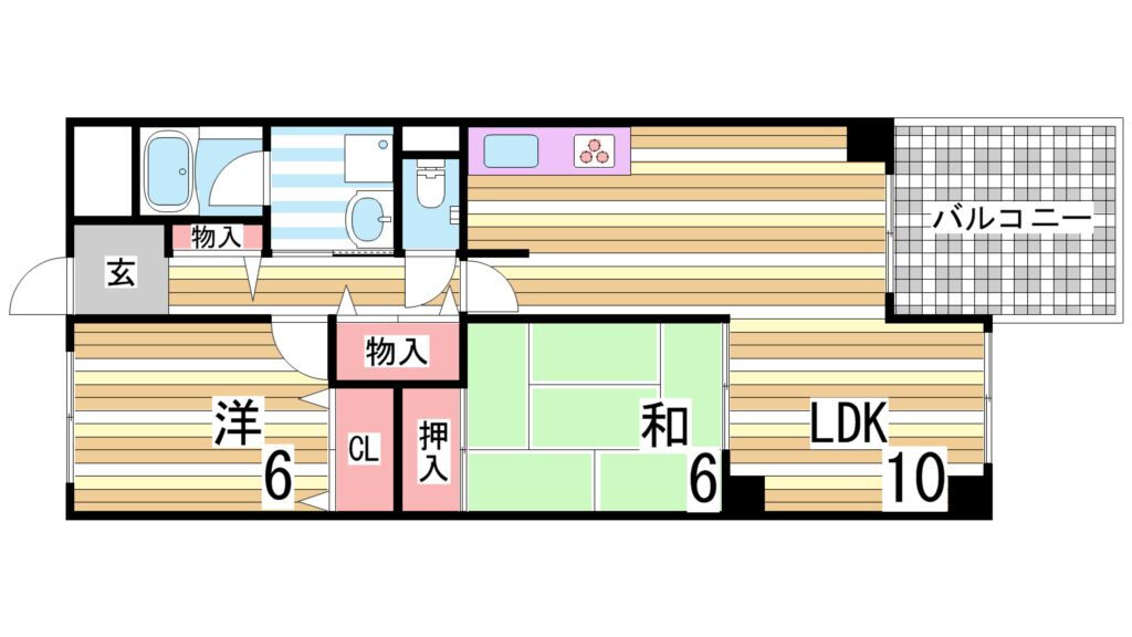 兵庫県明石市林崎町３ 林崎松江海岸駅 2LDK マンション 賃貸物件詳細