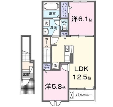 兵庫県神戸市西区玉津町高津橋 明石駅 2LDK アパート 賃貸物件詳細