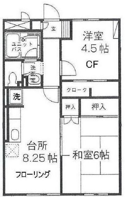 神奈川県川崎市中原区小杉陣屋町１ 武蔵小杉駅 2DK アパート 賃貸物件詳細