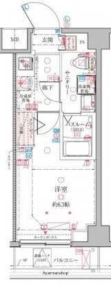 神奈川県横浜市港北区樽町２ 新綱島駅 1K マンション 賃貸物件詳細