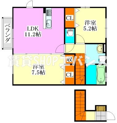 千葉県習志野市藤崎２ 津田沼駅 2LDK アパート 賃貸物件詳細