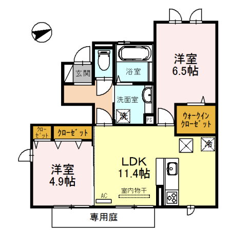 兵庫県姫路市西今宿４ 播磨高岡駅 2LDK アパート 賃貸物件詳細
