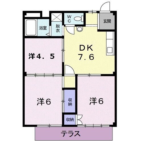 三重県四日市市泊山崎町 泊駅 3DK アパート 賃貸物件詳細