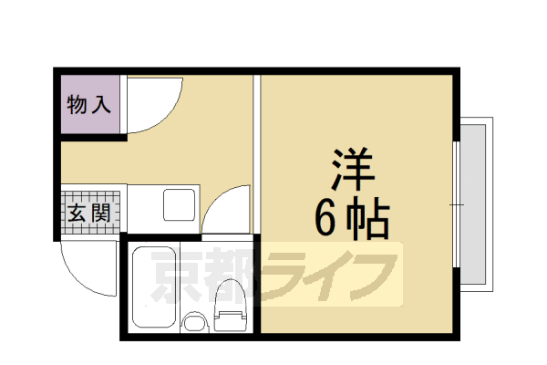 京都府京都市左京区田中高原町 茶山・京都芸術大学駅 1K マンション 賃貸物件詳細