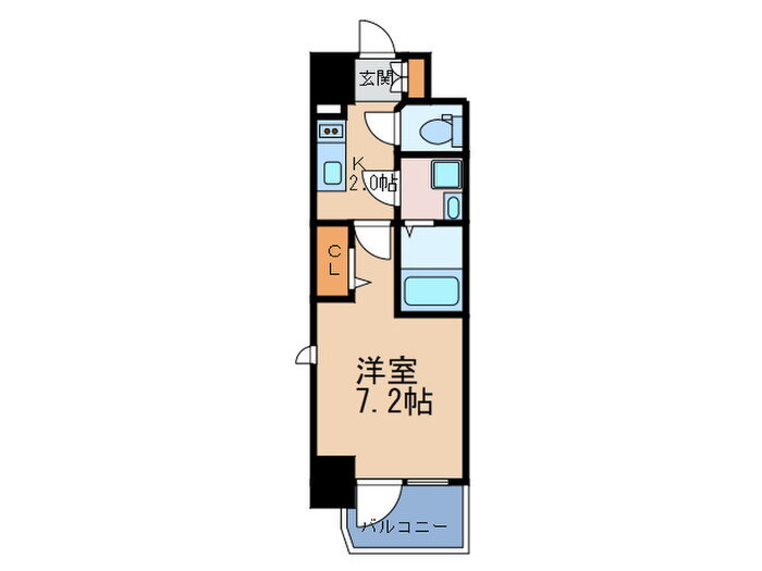 大阪府大阪市此花区西九条３ 西九条駅 1K マンション 賃貸物件詳細