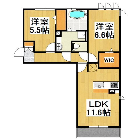 埼玉県越谷市レイクタウン６ 越谷レイクタウン駅 2LDK アパート 賃貸物件詳細