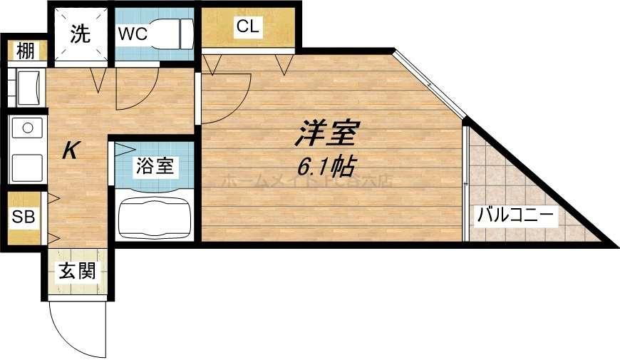 大阪府大阪市北区天満１ 大阪天満宮駅 1K マンション 賃貸物件詳細