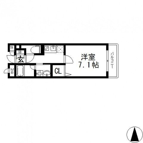 大阪府東大阪市永和３ ＪＲ俊徳道駅 1K アパート 賃貸物件詳細