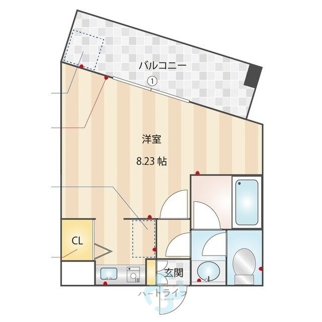 福岡県福岡市博多区千代２ 千代県庁口駅 ワンルーム マンション 賃貸物件詳細