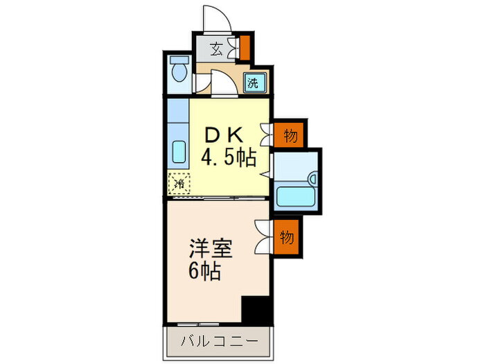 ホ－ムズ隅田 8階 1DK 賃貸物件詳細