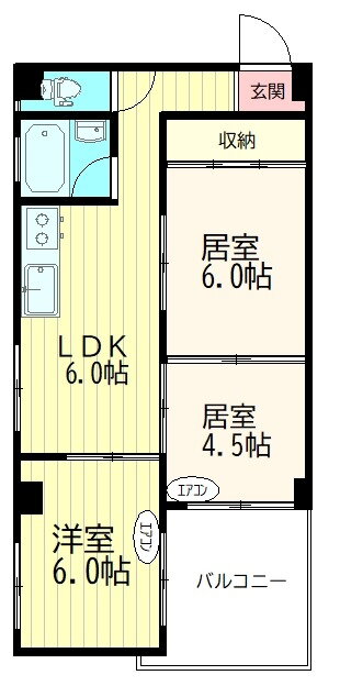 東京都目黒区鷹番２ 学芸大学駅 3LDK マンション 賃貸物件詳細