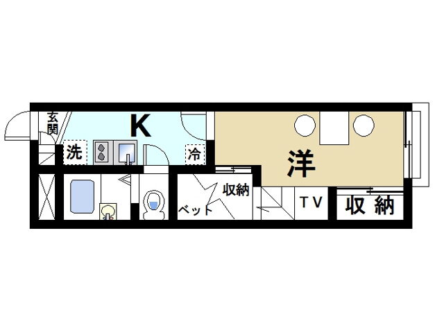 京都府木津川市州見台１ 近鉄奈良駅 1K アパート 賃貸物件詳細