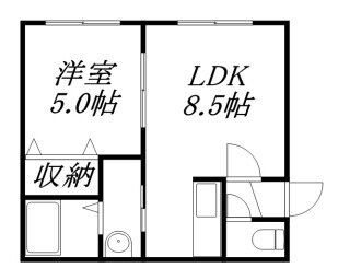 北海道札幌市豊平区平岸六条１４ 南平岸駅 1LDK アパート 賃貸物件詳細