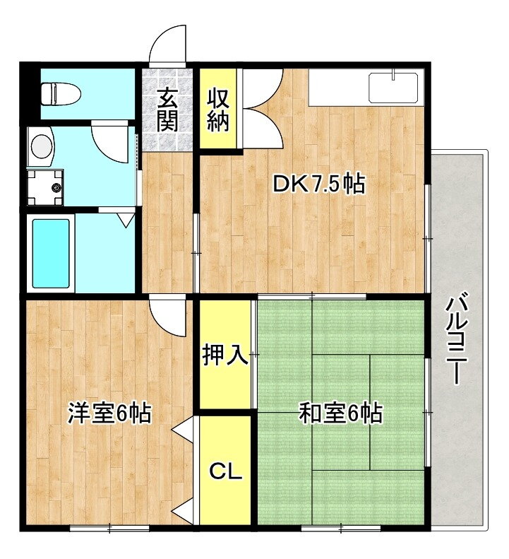 大阪府大阪市生野区巽南４ 南巽駅 2DK マンション 賃貸物件詳細