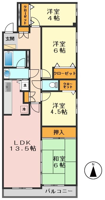 千葉県市川市新田２ 市川駅 4LDK マンション 賃貸物件詳細