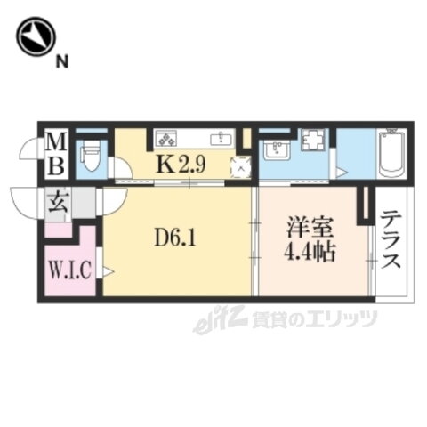 大阪府枚方市津田南町２ 津田駅 1LDK マンション 賃貸物件詳細