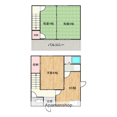 広島県福山市野上町１ 福山駅 3K 一戸建て 賃貸物件詳細