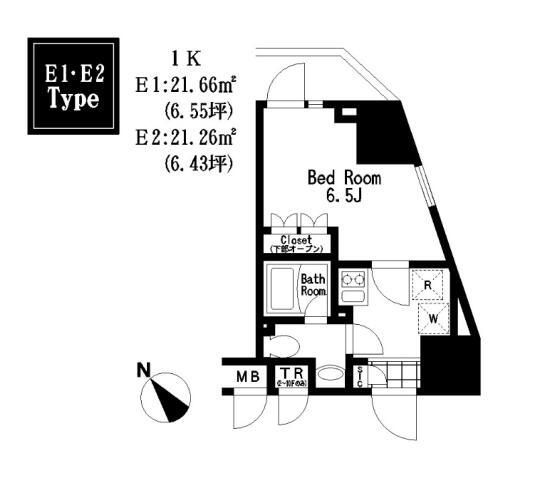 東京都大田区大森北１ 大森駅 1K マンション 賃貸物件詳細