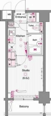 東京都江東区牡丹１ 門前仲町駅 1K マンション 賃貸物件詳細