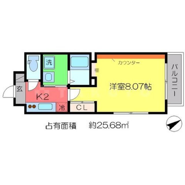京都府京都市左京区田中馬場町 出町柳駅 1K マンション 賃貸物件詳細