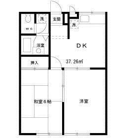 神奈川県横浜市戸塚区深谷町 戸塚駅 2DK アパート 賃貸物件詳細