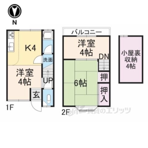 京都府八幡市橋本尻江 石清水八幡宮駅 3DK 一戸建て 賃貸物件詳細