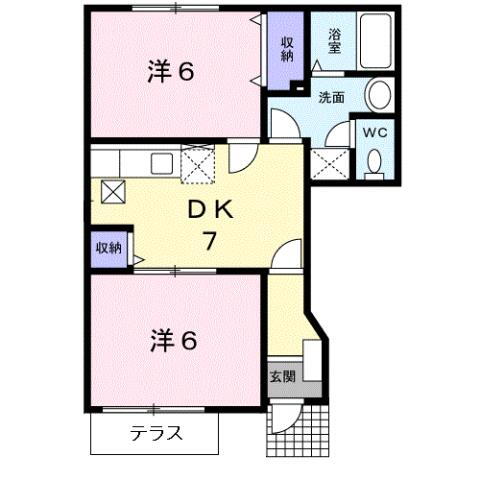 鹿児島県日置市東市来町湯田 湯之元駅 2DK アパート 賃貸物件詳細