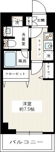ＲＥＡＬＩＺＥ蒲田ＩＩ 1階 1K 賃貸物件詳細