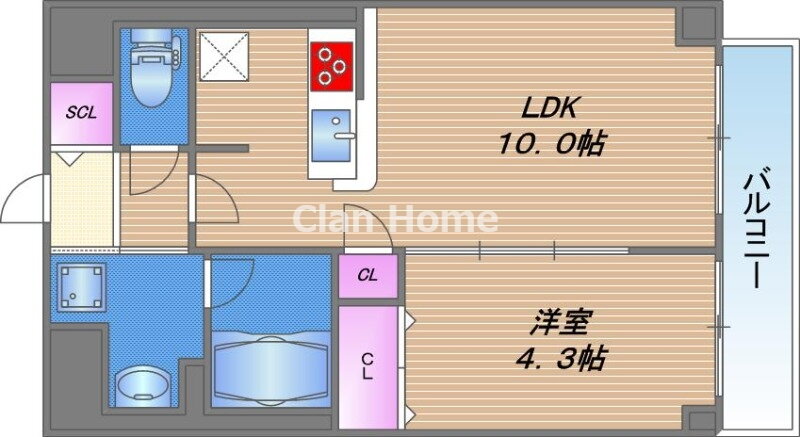 大阪府東大阪市足代北１ 新深江駅 1LDK マンション 賃貸物件詳細