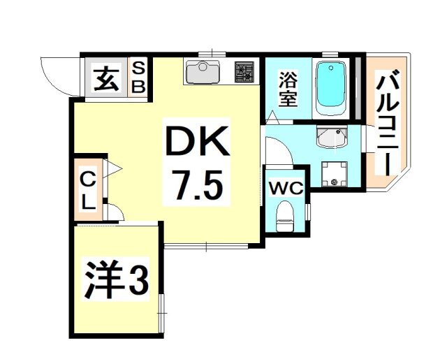 兵庫県尼崎市東塚口町１ 塚口駅 1DK アパート 賃貸物件詳細