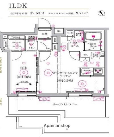 東京都練馬区豊玉北２ 新江古田駅 1LDK マンション 賃貸物件詳細