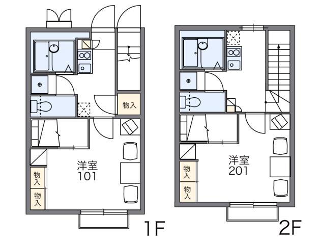 愛媛県松山市保免中１ 土居田駅 1K アパート 賃貸物件詳細
