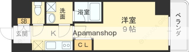 兵庫県西宮市戸田町 西宮駅 1K マンション 賃貸物件詳細