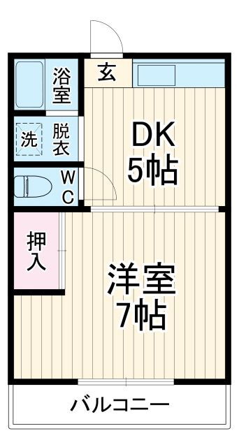 神奈川県相模原市中央区淵野辺１ 矢部駅 1DK アパート 賃貸物件詳細
