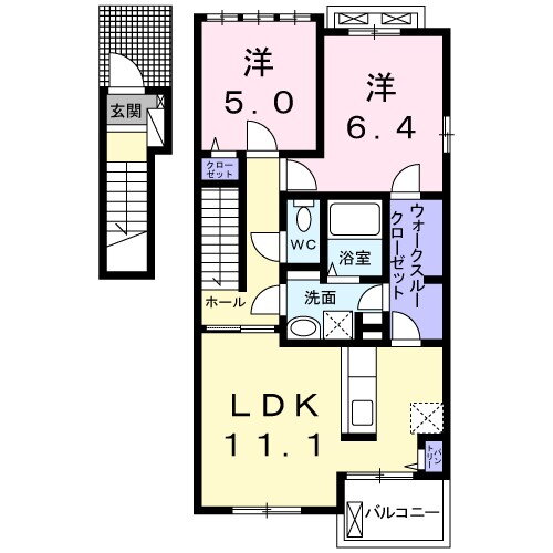 静岡県浜松市中央区若林町 浜松駅 2LDK アパート 賃貸物件詳細