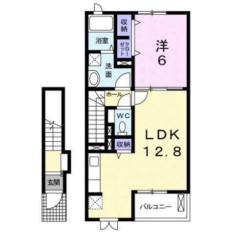 熊本県八代市竹原町 新八代駅 1LDK アパート 賃貸物件詳細