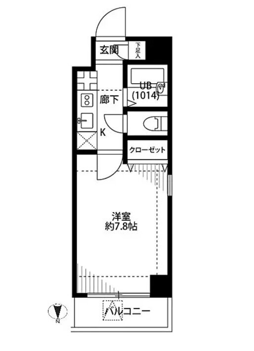 東京都江東区亀戸１ 亀戸駅 1K マンション 賃貸物件詳細
