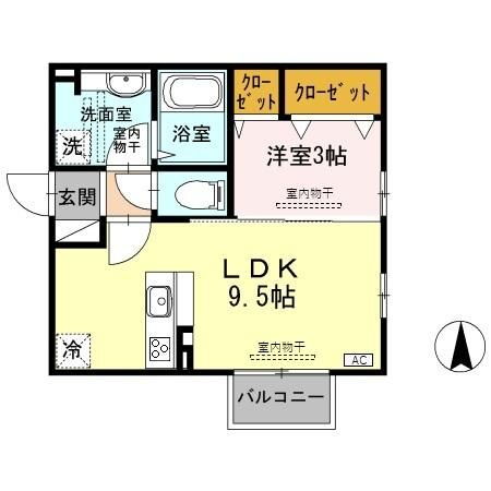 石川県金沢市無量寺１ 金沢駅 1LDK アパート 賃貸物件詳細
